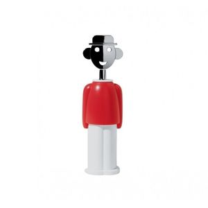 Alessi Alessandro M. Kurkentrekker rood/wit