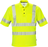 Fristads 100972 High vis poloshirt klasse 3 7406 PHV - thumbnail