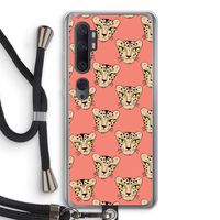 Tijger: Xiaomi Mi Note 10 Transparant Hoesje met koord