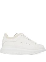 Alexander McQueen baskets Oversized à doublure lainée - Blanc - thumbnail