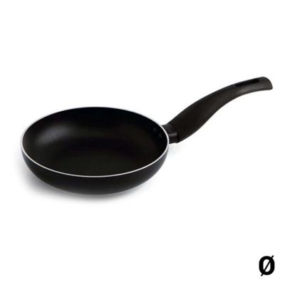 Antiaanbakpan Quid Hydra Zwart Metaal Bakeliet Afmetingen 28 cm
