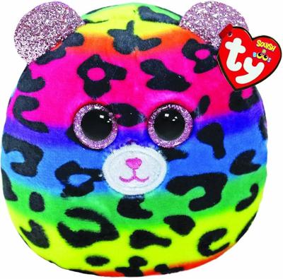 Ty Teeny Squish a Boo Dotty Leopard 8cm