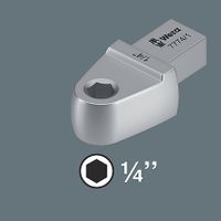 Wera 7774/1 bitadapter 1/4" insteekgereedschap, 9 x 12mm, 1/4" - 1 stuk(s) - 05078640001 - thumbnail