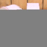 Bonbon doosjes - Chocolade doosje - Honeycomb zachtroze 42 - 1 stuks