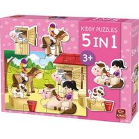 King Kiddy Collection 5in1 Puzzel King Kiddy Collection 5in1 Puzzel