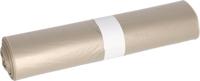 Deiss vuilniszak, ft 90 x 120 x 0,5 cm, transparant, LDPE, rol van 10 stuks