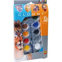 Clowny schmink 10 kleuren