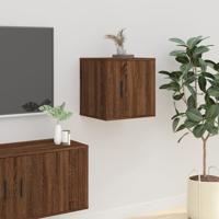 Tv-wandmeubel 40x34,5x40 cm bruin eikenkleur