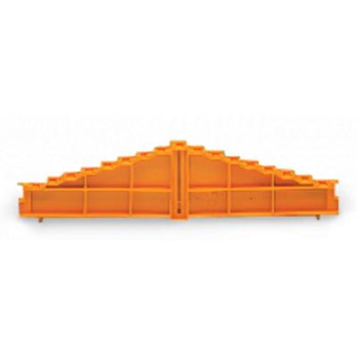WAGO 727-106 Afsluitplaat Oranje 25 stuk(s)
