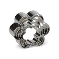 Patisse uitsteekvorm 5 delig bloem