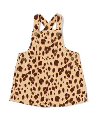 HEMA Babyjurk luipaard zand (zand)