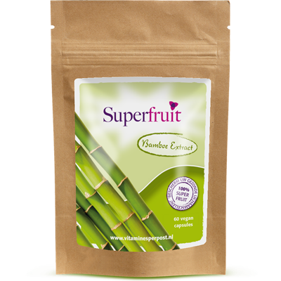 Bamboe-extract | 60 capsules | min. 70% Kiezelzuur Silica | vitaminesperpost.nl