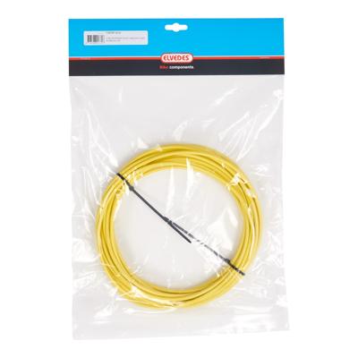 Elvedes Rem buitenkabel met teflon voering ø4,9mm / 10 meter (rol) - geel