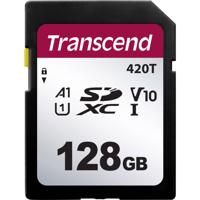 Transcend TS128GSDC420T SD-kaart Industrial 128 GB v30 Video Speed Class - thumbnail