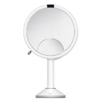 Simplehuman - Trio Sensor Spiegel, Touch Control, Oplaadbaar, 20 cm, W