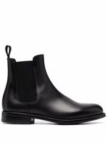 Scarosso Claudia leather ankle boots - Noir