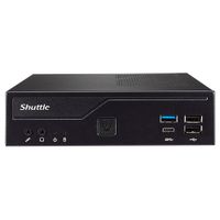 Shuttle XPÐ¡ slim DH610 PC/workstation barebone 1,3L maat pc Zwart LGA 1700 - thumbnail