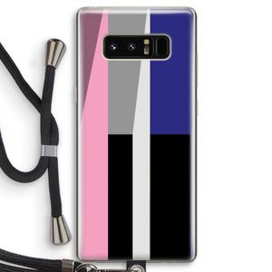 Gestalte 4: Samsung Galaxy Note 8 Transparant Hoesje met koord