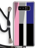 Gestalte 4: Samsung Galaxy Note 8 Transparant Hoesje met koord
