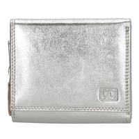 Double-D Overslag Portemonnee S RFID Zilver