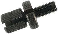 Domino Adj. screw m8 black