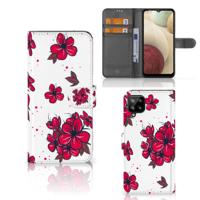 Samsung Galaxy A12 Hoesje Blossom Red