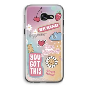 Positivity: Samsung Galaxy A5 (2017) Transparant Hoesje