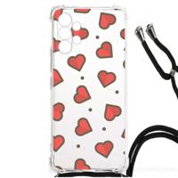 Samsung Galaxy A13 4G Doorzichtige Silicone Hoesje Hearts