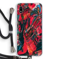 Endless Descent: Samsung Galaxy A10 Transparant Hoesje met koord