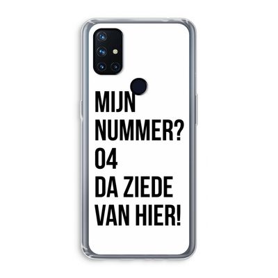 Da ziede van hier: OnePlus Nord N10 5G Transparant Hoesje