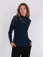 Neo Noir Blouse Liza Laceflower | Navy