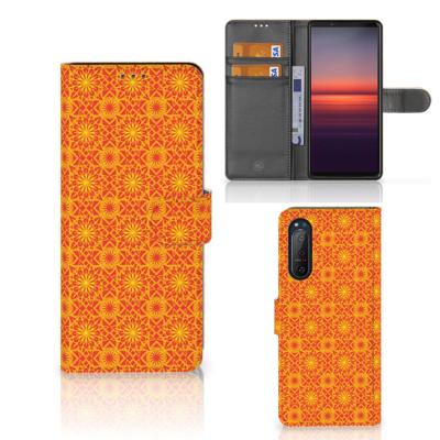 Sony Xperia 5II | Telefoon Hoesje | Batik Oranje