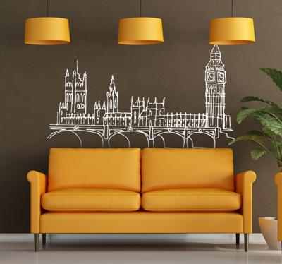 Sticker Londen Big Ben