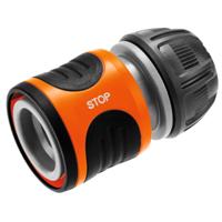 Gardena slangstuk met waterstop - 13mm 1/2" - 15mm 5/8" - 18213-20