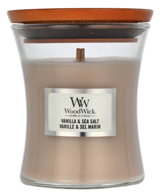 Woodwick Vanilla & Sea Salt Mini Hourglass Candle 0