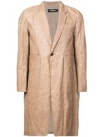 Undercover manteau classique - Marron