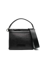 Fabiana Filippi sac à bandoulière à patch logo - Noir