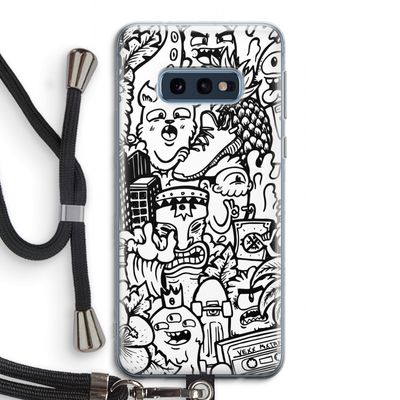 Vexx Mixtape #2: Samsung Galaxy S10e Transparant Hoesje met koord
