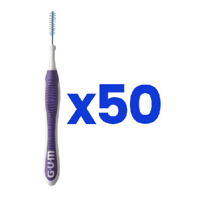 GUM Trav-Ler Ragers 1.2 mm paars - 50 stuks