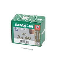 Spax-m t15 dd boorp 3,5x40(200) - thumbnail