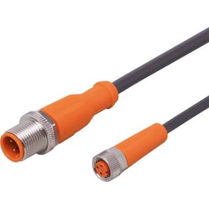 ifm Electronic EVC219 Verbindingskabel Aantal polen (sensoren): 3, 3 Stekker, recht, Bus, recht 5 m 1 stuk(s)