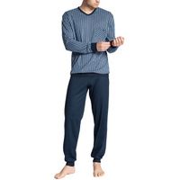 Calida Relax Imprint Pyjama With Cuff - thumbnail