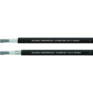 Helukabel 60221 Geleiderkettingkabel KOMPOSPEED 600-C 1 x 50 mm² Zwart 100 m