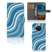 Nokia X10 | Nokia X20 | Telefoon Hoesje | Waves Blue