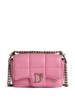 DSQUARED2 mini sac matelassé à plaque logo - Rose - thumbnail