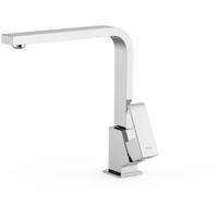 Keukenkraan Tres Cuadro | Opbouw | 360° Draaibaar | Mengkraan | 1-hendel | Vierkant | Chroom