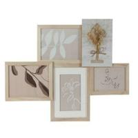 Fotolijsten DKD Home Decor 53 x 2,4 x 39,5 cm Kristal Natuurlijk Shabby Chic
