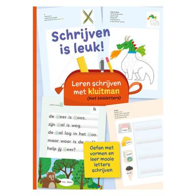 Uitgeverij Kluitman Leren schrijven met kluitman - schrijven is leuk! (avi-m3)