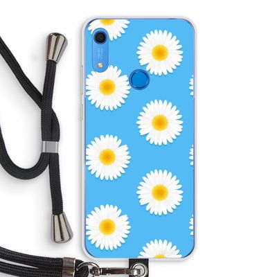 Margrietjes: Huawei Y6s Transparant Hoesje met koord