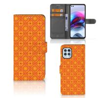 Motorola Moto G100 | Telefoon Hoesje | Batik Oranje
